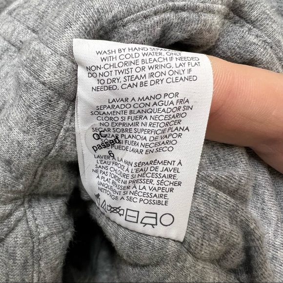 Cabi Gray Quilted Double Breasted Jacket - Picture 6 of 6